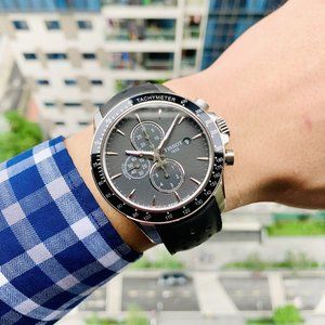 Tissot V8 Black Chrono Watch